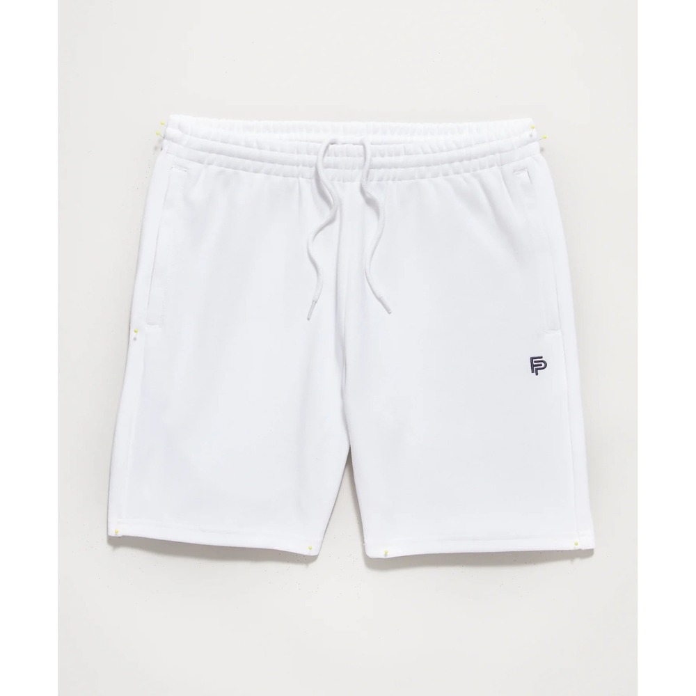 Flint‎ Park Mens White Tennis Shorts XL Organic Cotton Recycled Polyester NWT